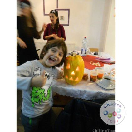 Excursie de Halloween la Ferma Pedagogica Sabareni #childrentour