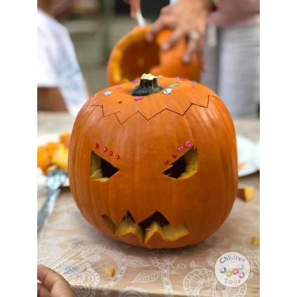 Excursie de Halloween la Ferma Pedagogica Sabareni #childrentour