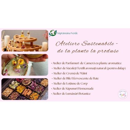Ateliere Saptamana Verde Timp pentru Tine 2026 #childrentour