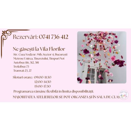 Ateliere Saptamana Verde Timp pentru Tine 2026 #childrentour