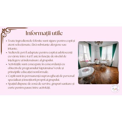 Ateliere Saptamana Verde Timp pentru Tine 2026 #childrentour