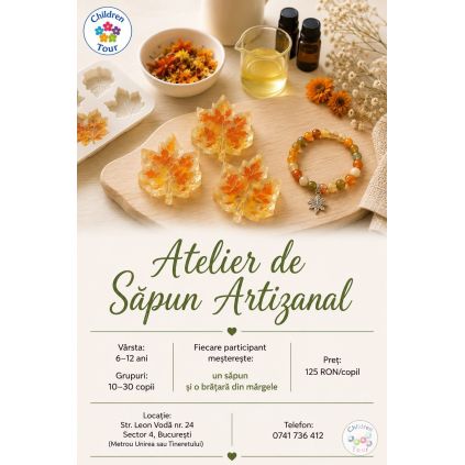 Atelier de Sapun Artizanal #childrentour
