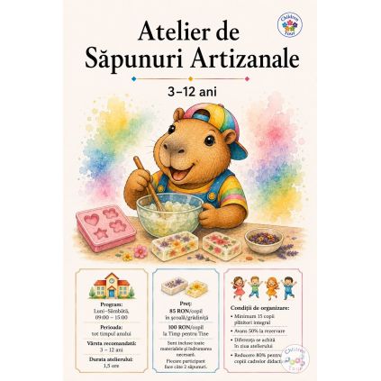 Atelier de Sapun Artizanal #childrentour