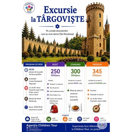 Excursie cu tematica istorica la Targoviste #childrentour