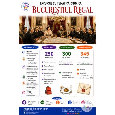 Excursie tematica "Bucurestiul Regal" #childrentour