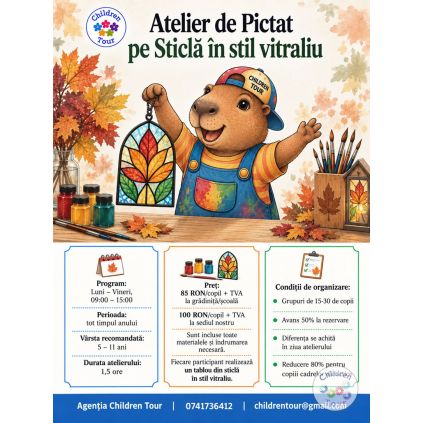 Atelier - Coronite de Toamna #childrentour