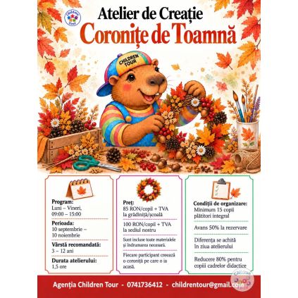 Ateliere Saptamana Verde Timp pentru Tine 2026 #childrentour