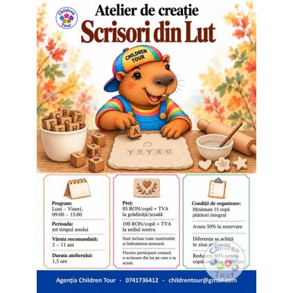 Ateliere Saptamana Verde Timp pentru Tine 2026 #childrentour