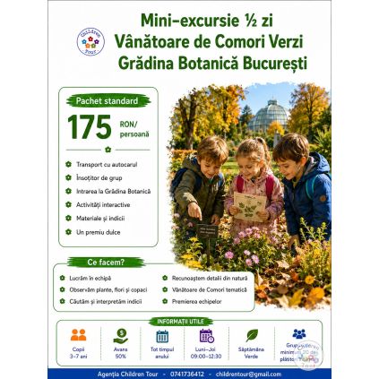 Excursii scolare pentru Saptamana Verde 2026 #childrentour
