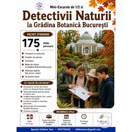 Vanatoare de Comori in Gradina Botanica #childrentour