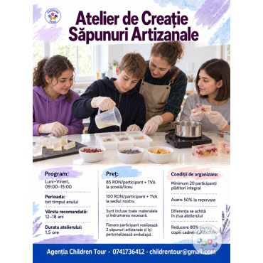 Atelier de Sapun Artizanal #childrentour
