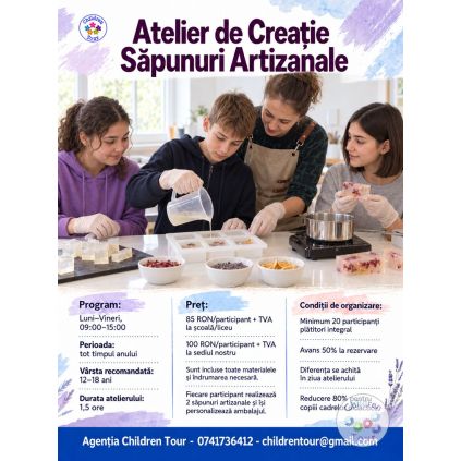 Atelier de Sapun Artizanal #childrentour
