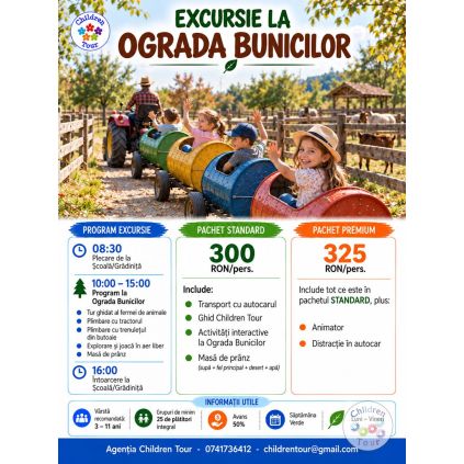 Excursie la Ferma Ograda Bunicilor, cu activitati incluse #childrentour