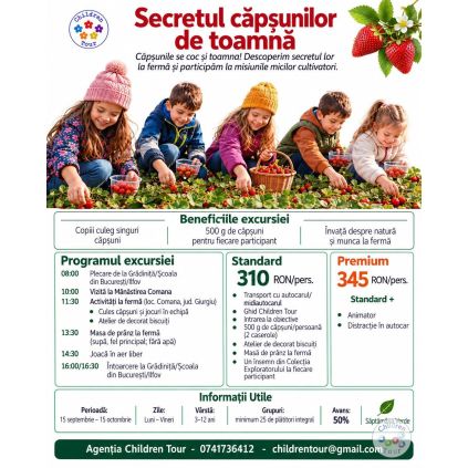 Excursie la Cules de Capsuni #childrentour